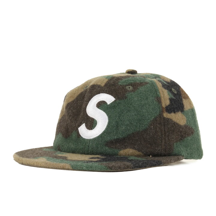 楽天市場】Supreme シュプリーム キャップ Sロゴ ウール 6パネル 