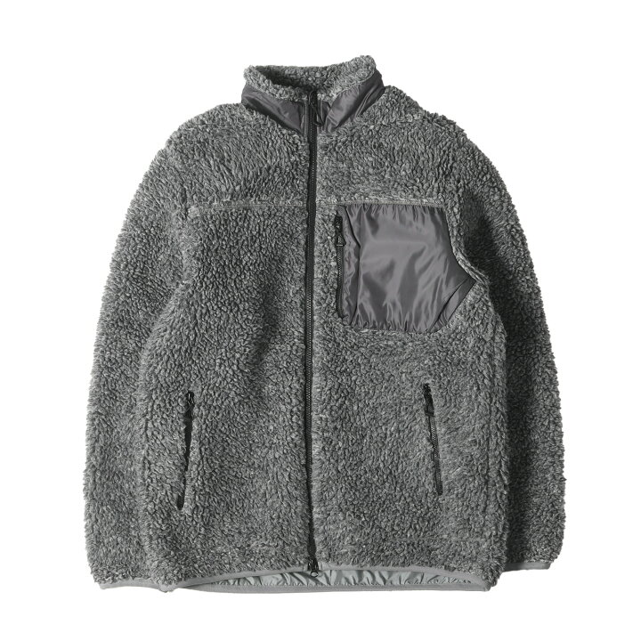 楽天市場】DESCENTE デサント ブルゾン サイズ:L ボア フリース ダブル 