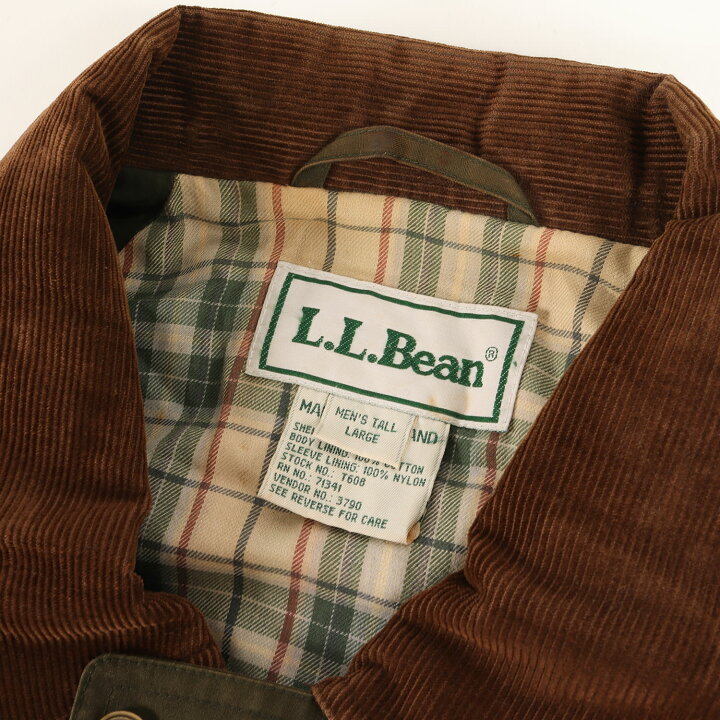 楽天市場】L.L.Bean エルエルビーン ジャケット サイズ:L 襟 