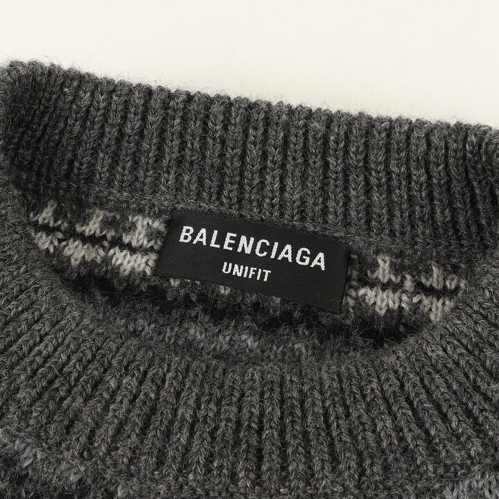 楽天市場】BALENCIAGA バレンシアガ ニット サイズ:S 21AW ロゴ 