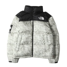Supreme シュプリーム ジャケット サイズ:M THE NORTH FACE ペーパープリント ヌプシ ダウンジャケット (Paper Print Nuptse Jacket) アウター ブルゾン 上着 コラボ【メンズ】【中古】【美品】【K4535】