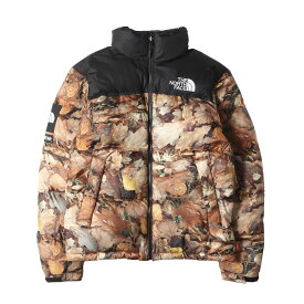 Supreme シュプリーム ジャケット サイズ:S THE NORTH FACE リーフハンティングカモ ヌプシ ダウンジャケット (Nuptse Jacket) 迷彩 アウター ブルゾン 上着 コラボ【メンズ】【中古】【K4535】