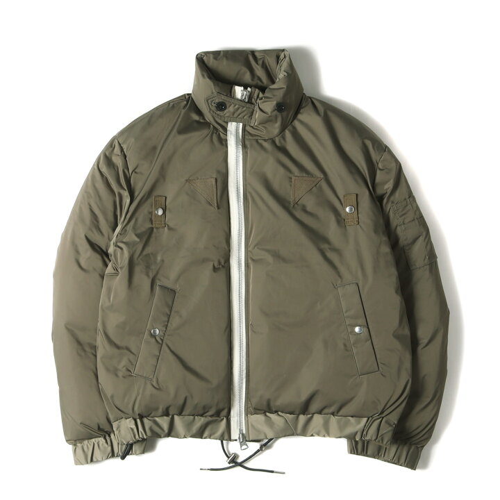 楽天市場】Sacai サカイ ブルゾン サイズ:3 22AW ハイネック ダブル  