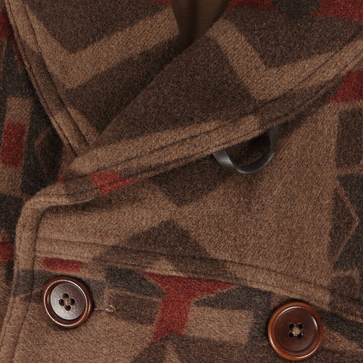 楽天市場】RRL コート サイズ:M 18AW ネイティブ柄 メルトンウール