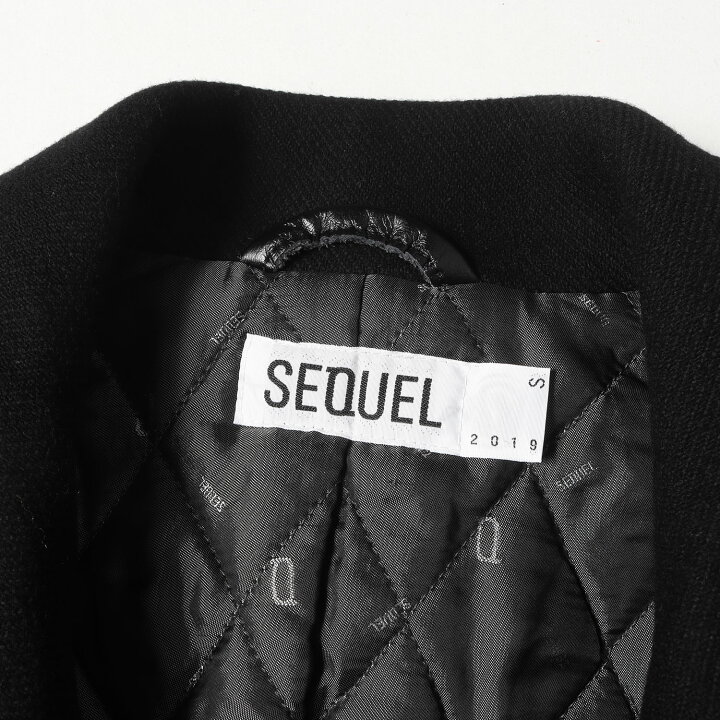 楽天市場】SEQUEL シークエル コート サイズ:S 20AW ラインプリント 