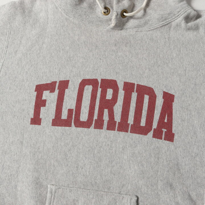 楽天市場】TMT パーカー サイズ:M Champion ダメージ加工 FLORIDAロゴ 