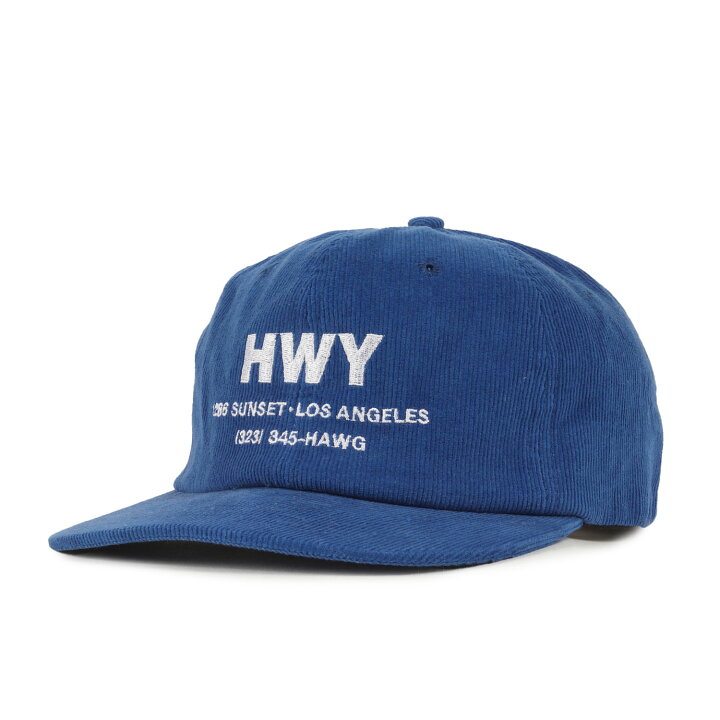 楽天市場】HWY ハイウェイ キャップ ブランドロゴ コーデュロイ 6 