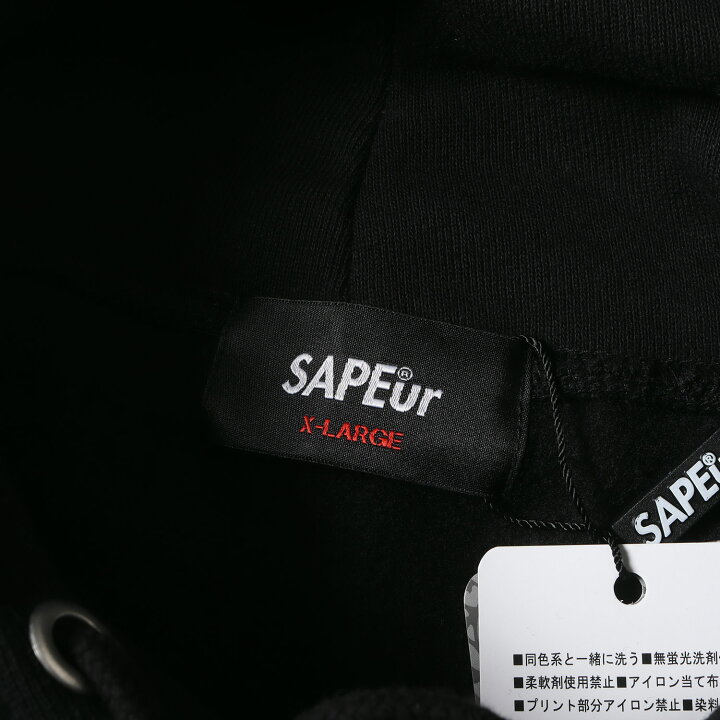 楽天市場】A Elegantes SAPEur サプール パーカー サイズ:XL フレイム 