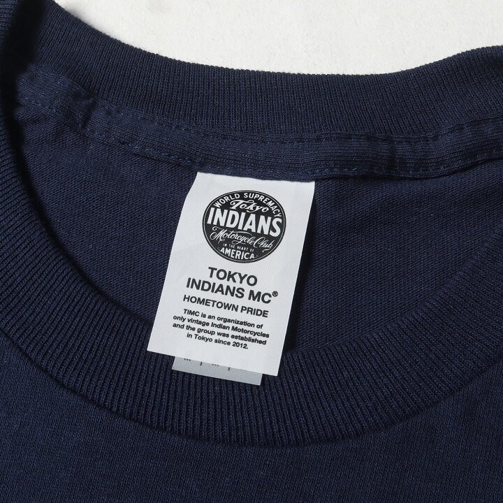 楽天市場】Timc Inc. 東京インディアンズ モーターサイクル Tシャツ 