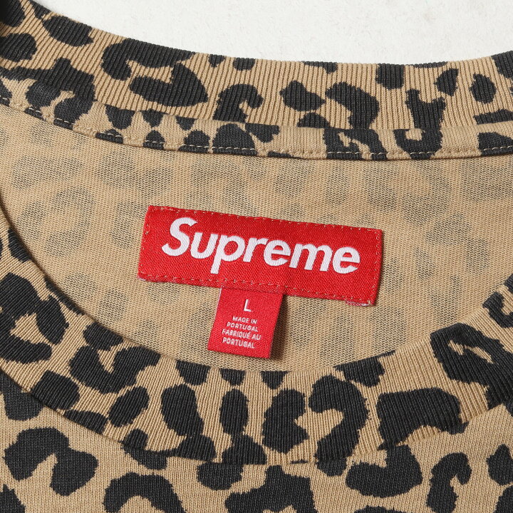 楽天市場】Supreme シュプリーム Tシャツ サイズ:L 23AW レオパード柄 