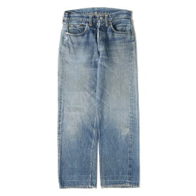 Levis / vintage ヴィンテージ リーバイス デニム パンツ サイズ:詳細参照(W28位) 50s 革パッチ 503BXX デニムパンツ インディゴ 35% ボトムス ジーンズ ジーパン【メンズ】【中古】【K4217】