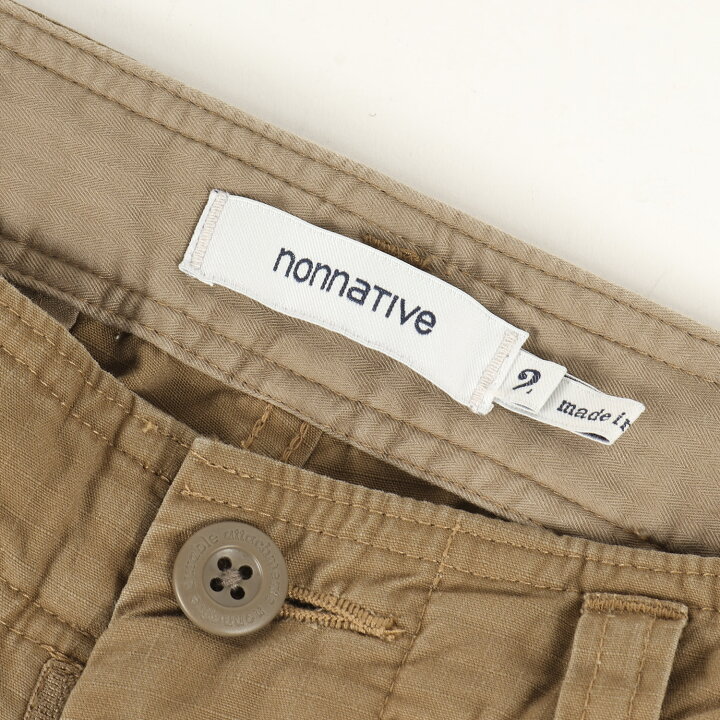 楽天市場】NONNATIVE ノンネイティブ パンツ サイズ:2 24SS リップス 