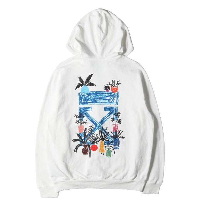 楽天市場】OFF-WHITE オフホワイト パーカー サイズ:M グラフィック  