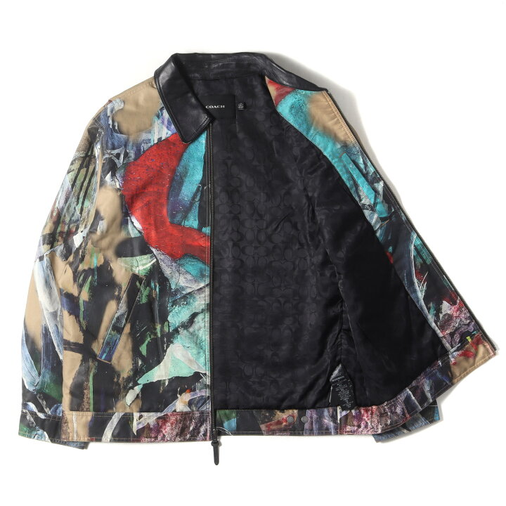 楽天市場】COACH コーチ ブルゾン サイズ:L/XL レザーカラー 