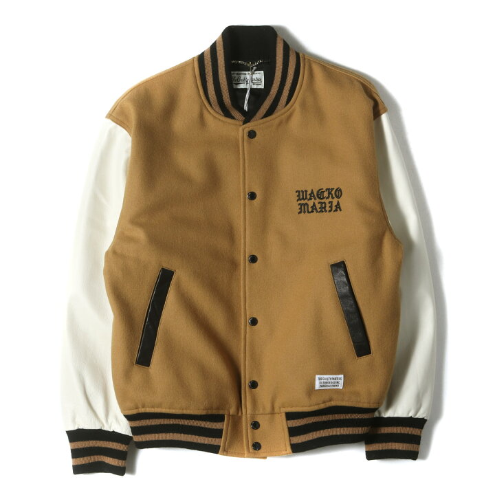 楽天市場】WACKO MARIA ワコマリア ジャケット サイズ:M 24SS 袖レザー 