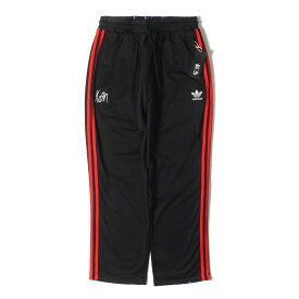 adidas アディダス パンツ サイズ:M / 23AW KORN リバーシブル ジャージ トラックパンツ (TRACK PANT JG1340) / ブラック パープル / ボトムス ズボン / コラボ
