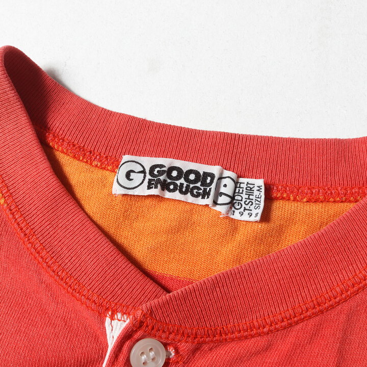 楽天市場】GOOD ENOUGH グッドイナフ Tシャツ サイズ:M / 90s ヘンリー  