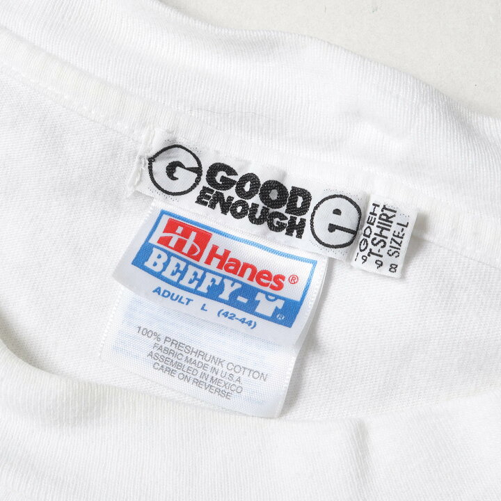 楽天市場】GOOD ENOUGH グッドイナフ Tシャツ サイズ:L 90s クラシック 