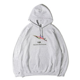 Kaikai Kiki カイカイキキ パーカー サイズ:XL / 村上隆 CLONE X グラフィック スウェットパーカー / グレー / NFTアート RTFKT / トップス フーディー プルオーバー【メンズ】【中古】【美品】【K4633】