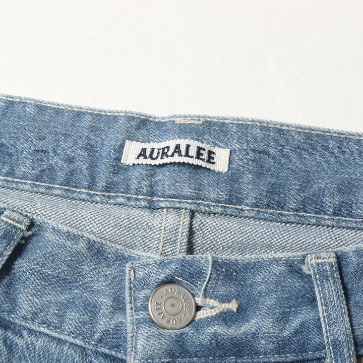 楽天市場】AURALEE オーラリー パンツ サイズ:4 / 24SS ライトデニム 