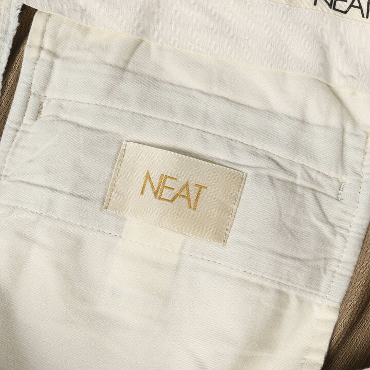 楽天市場】NEAT ニート パンツ サイズ:50 ツータック コットン ピケ 
