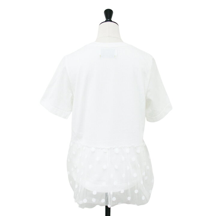 楽天市場】MUVEIL ミュベール Tシャツ ホワイト 白 サイズ:36(S 