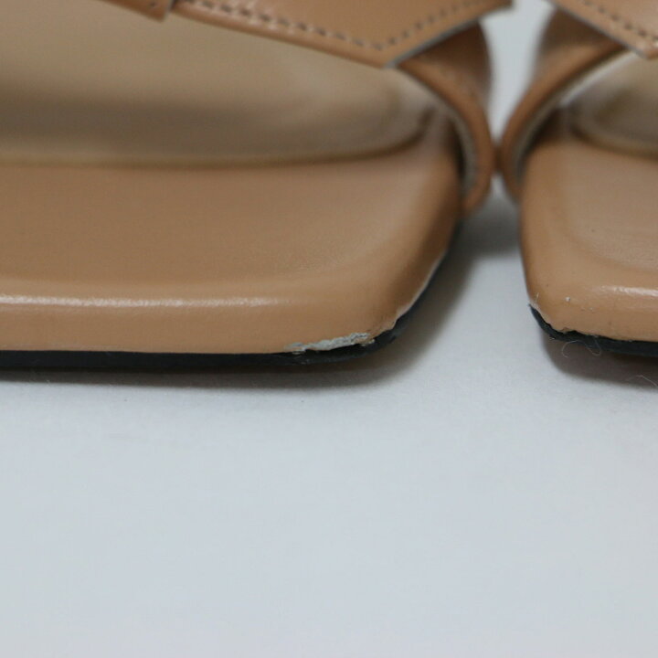 楽天市場】OHGA オーガ サンダル ベージュ サイズ:S(22.5cm) / リボン 