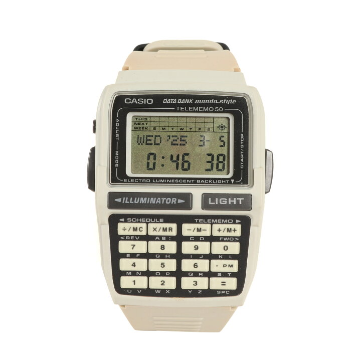 楽天市場】CASIO カシオ 90s DATA BANK データバンク モンドスタイル  