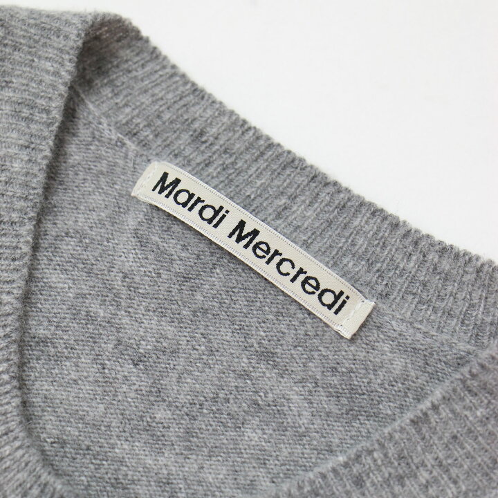 楽天市場】Mardi Mercredi マルディ メクルディ カーディガン グレー 
