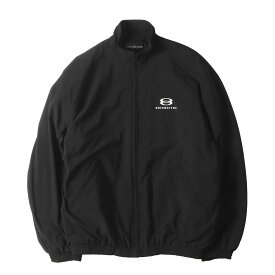 BALENCIAGA バレンシアガ ジャケット サイズ:2 / 24SS 裏地キルティング コクーン キック ジャケット (Unity Sports Icon Cocoon Kick) / ブラック 黒 / アウター ブルゾン 上着【メンズ】【中古】【美品】【K4477】