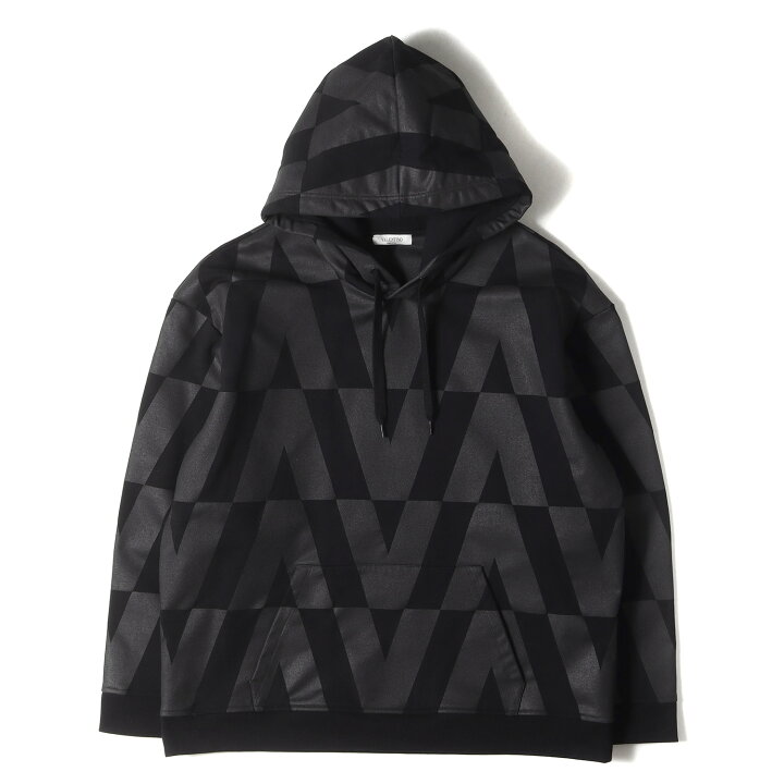 楽天市場】VALENTINO ヴァレンティノ パーカー サイズ:L / 総柄 Vロゴ 
