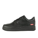 Supreme シュプリーム サイズ:27.5cm / NIKE AIR FORCE 1 LOW / SUPREME (CU9225-001 / 2023年製) / ナイキ エア フォース 1 ロー / ブラック 黒 / US9.5 / ローカット スニーカー シューズ 靴 / コラボ 別注【メンズ】【K4505】