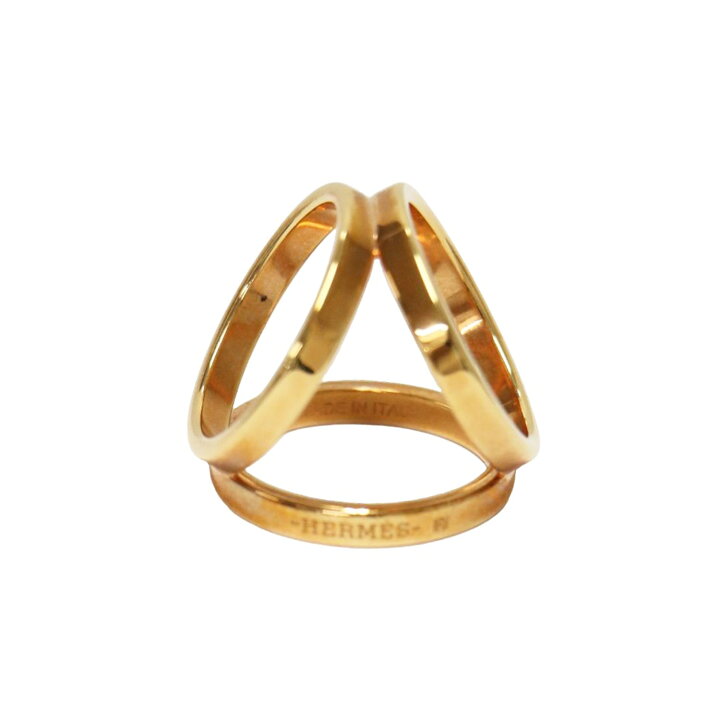 楽天市場】HERMES エルメス スカーフリング 90 トリオ / スカーフ留め  