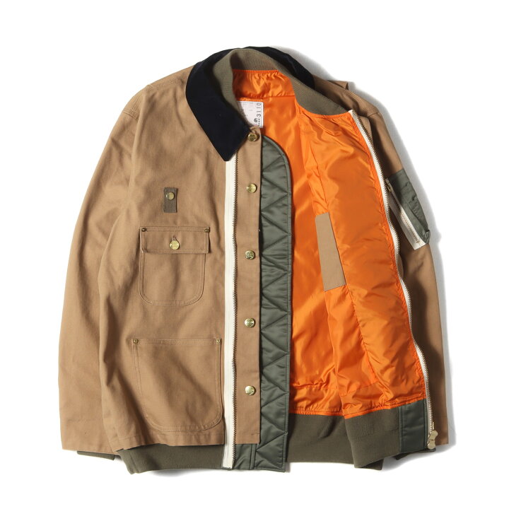 楽天市場】Sacai サカイ ジャケット サイズ:2 / 23AW Carhartt WIP MA 