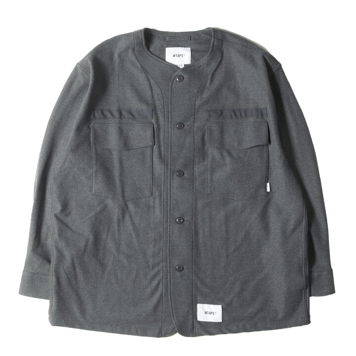 楽天市場】WTAPS ダブルタップス シャツ サイズ:L / 22AW ノーカラー 