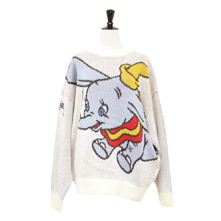 楽天市場】MOUSSY マウジー Disney ニット ホワイト系 白 サイズ:FREE 