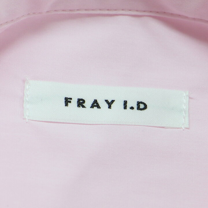 楽天市場】FRAY I.D フレイアイ・ディー シャツ ピンク サイズ:FREE 