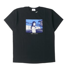 SOPHNET ソフネット Tシャツ サイズ:L / 20SS SOPH. MIYASHITA PARK オープン記念 KYNE クルーネック Tシャツ (TOKYO 2 TEE) / ブラック 黒 / トップス カットソー 半袖【メンズ】【K4537】