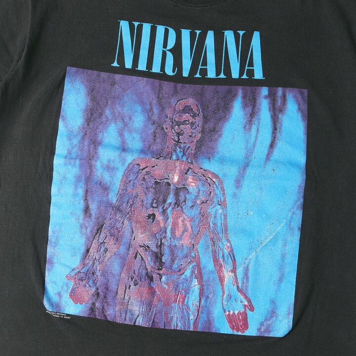 楽天市場】Vintage Music Item Tシャツ サイズ:L / 90s Nirvana Sliver 