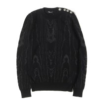 楽天市場】balmain（カラーブラック）（ニット・セーター｜トップス 