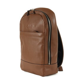 COACH コーチ バッグ / チャールズ スリム バッグパック スポーツカーフ (Charles Slim Backpack In Sport Calf Leather F54135) / ブラウン / ブランド カバン リュック【メンズ】【中古】【美品】【K4503】