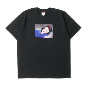 Supreme シュプリーム Tシャツ サイズ:M / 24AW Disney 白雪姫 クルーネック Tシャツ (Snow White Tee) / ブラック 黒 / トップス カットソー 半袖 / コラボ【メンズ】【K4477】