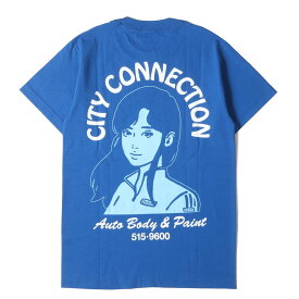 ON AIR オン エアー Tシャツ サイズ:S / KYNE レディーグラフィック クルーネック Tシャツ / ブルー / トップス カットソー 半袖【メンズ】【K4720】