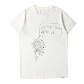 visvim ビズビム Tシャツ サイズ:2 ネイティブ スケッチ クルーネック Tシャツ (SKETCH VINTAGE CREW S/S) / ホワイト 白 / トップス カットソー 半袖【メンズ】【中古】【K4510】