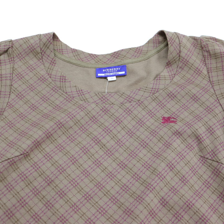 楽天市場】BURBERRY BLUE LABEL バーバリー ブルーレーベル Tシャツ 