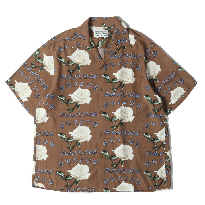 楽天市場】WACKO MARIA ワコマリア シャツ サイズ:M / 21SS ローズ柄 