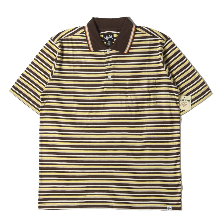 楽天市場】STUSSY ステューシー ポロシャツ サイズ:L / 00s ボーダー 