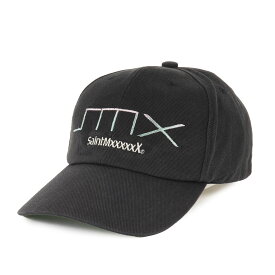 SAINT MICHAEL セントマイケル キャップ サイズ:ONE SIZE / 24SS プレイステーションパロディロゴ 6パネルキャップ (CAP/SMX6) / ブラック 黒 / ブランド 帽子【メンズ】【中古】【美品】【K4511】