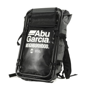 NEIGHBORHOOD ネイバーフッド バッグ / 21SS AbuGarcia 折りたたみチェア付き ダッフル型 バックパック (NHAB . BASE DUFFLE / P-LUGGAGE) / ブラック 黒 / ブランド カバン【メンズ】【中古】【K4477】