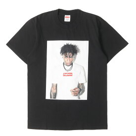 Supreme シュプリーム Tシャツ サイズ:S / 23AW ヤングボーイ・ネヴァー・ブローク・アゲイン フォト クルーネック Tシャツ (NBA Youngboy Tee) / ブラック 黒 / トップス カットソー 半袖【メンズ】【中古】【K4513】